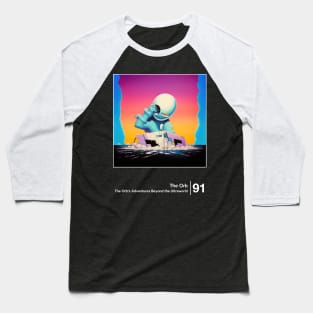 The Orb - Minimal Graphic Artwork Design Baseball T-Shirt